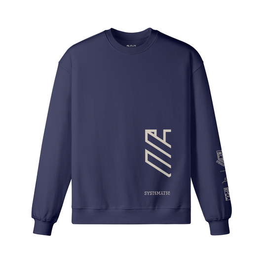 Polar Opposites Systematic Catching Oversized Crew Neck